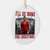 クリスマストランプ2024クリスマスの家に セラミックオーナメント (右)