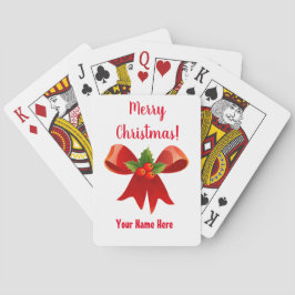 クリスマストランプ パーソナライズされた トランプ