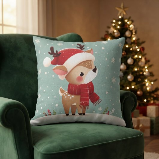 クリスマストリトン クッション