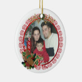 クリスマストリートオーナメントジンジャーブレッドマン セラミックオーナメント (右)