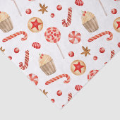 クリスマストリートキャンディカップケーキフェスティバルスイーツ 薄葉紙 (詳細)