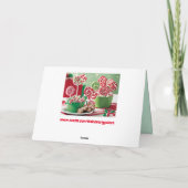 クリスマストリートグリーティングカード シーズンカード (裏面)