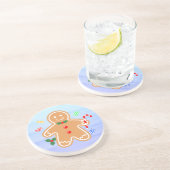 クリスマストリートジンジャーブレッドマンキャンディケーン コースター (側面)