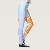 クリスマストリートジンジャーブレッドマンキャンディケーン レギンス (右)