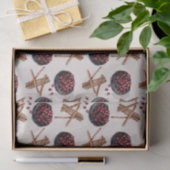 クリスマストリートパターン 薄葉紙 (ギフト)