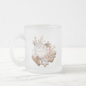 クリスマストリートフロストコーヒーマグ フロストグラスマグカップ (左)