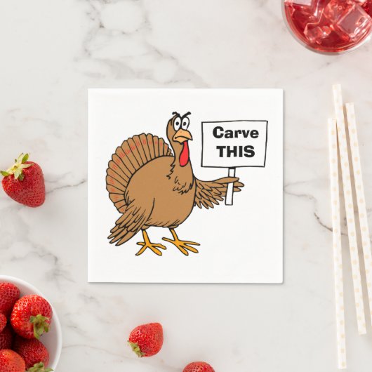 クリスマストルコ引用文ユーモアのあるカーヴthis スタンダードカクテルナプキン (インサイチュ)