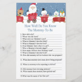 クリスマストレインあなたがどれだけ赤ちゃんシャワーを知っているか (正面)