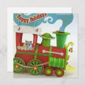 クリスマストレインの輝き シーズンカード (正面/裏面)