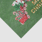 クリスマストレインペパーミントホイールサンタレターズ 薄葉紙 (詳細)