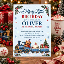 クリスマストレインボーイ誕生日
