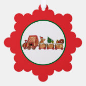 クリスマストレイン オーナメントカード (裏面)