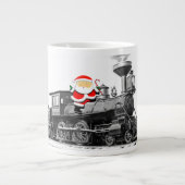 クリスマストレイン コレクション ジャンボコーヒーマグカップ (正面)