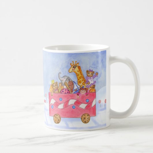 クリスマストレイン コーヒーマグ コーヒーマグカップ (右)