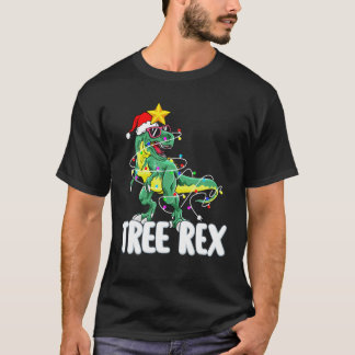 クリスマストレックスツリーレックスクリスマスイブパジャマB Tシャツ