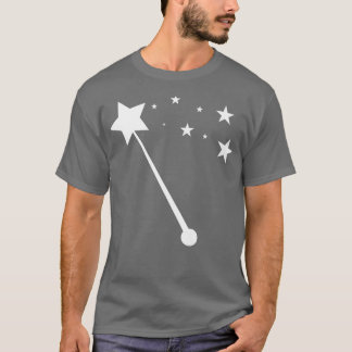 クリスマストレンディースケッチフェアリーウォンド Tシャツ