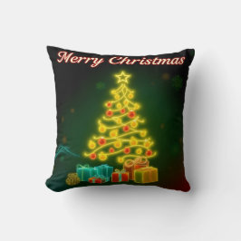 クリスマストレンディーネオンホリデーコレクション クッション