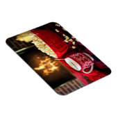 クリスマストレート – ポップコーンとホットサイダー マグネット (右側)