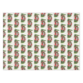 クリスマストレーラーキャンパーアウトドアジーテーマ テーブルクロス (正面(横))