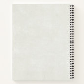 クリスマストレーラーキャンパーアウトドアジーテーマ ノートブック (裏面)