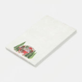 クリスマストレーラーキャンパーアウトドアジーテーマ ポストイット (アングル)