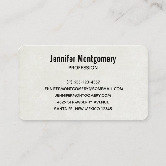 クリスマストレーラーキャンパーシ素朴ーン 名刺 (裏面)