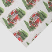 クリスマストレーラーキャンパーパター素朴ン 薄葉紙 (詳細)