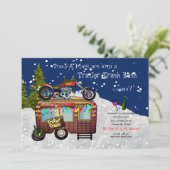 クリスマストレーラーホワイトゴミBASHおもしろいパーティー2 招待状 (スタンド正面)