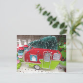 クリスマストレーラー ポストカード (スタンド正面)