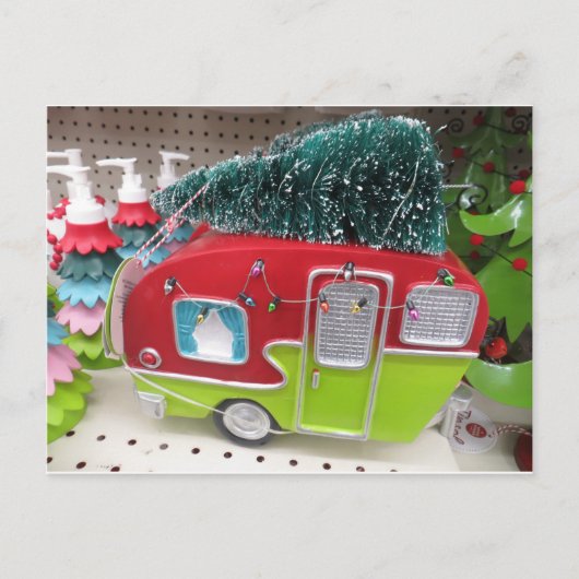 クリスマストレーラー ポストカード (正面)