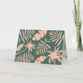 クリスマストロピカルを手に入れモダンる 箔シーズンカード (裏面)