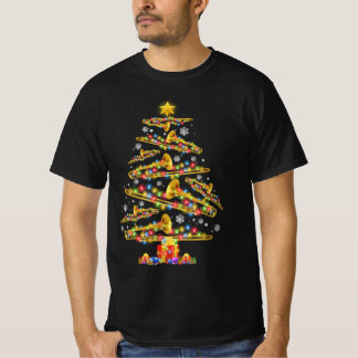クリスマストロンボンプレイヤークリスマスツリージャズ音楽Lov Tシャツ