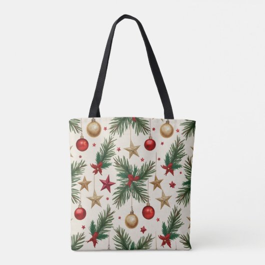 クリスマストートバッグ トートバッグ (裏面)