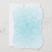 クリスマスト運ラックの木と動物 セーブザデート (裏面)