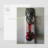 クリスマスドアノッカー シーズンポストカード (正面/裏面)