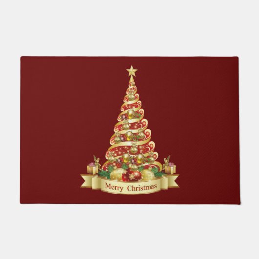 クリスマスドアマット ドアマット (正面)