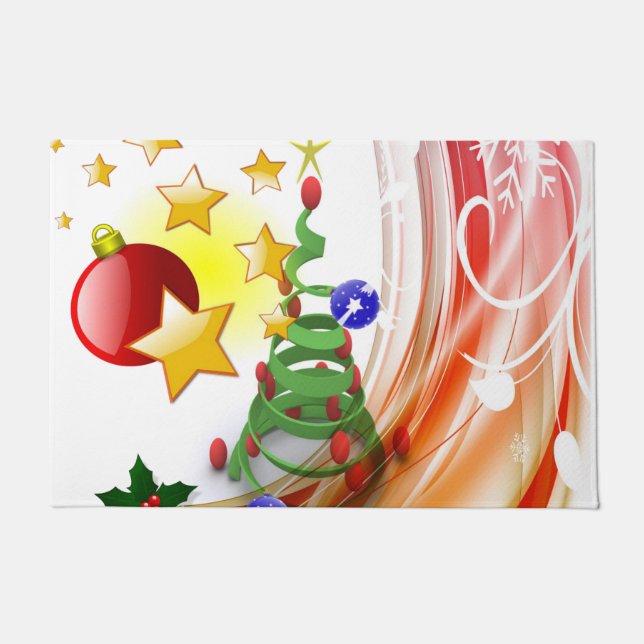 クリスマスドアマット ドアマット (正面)