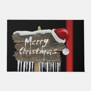 クリスマスドアマット、メリークリスマス ドアマット