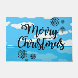 クリスマスドアマット、メリークリスマス ドアマット