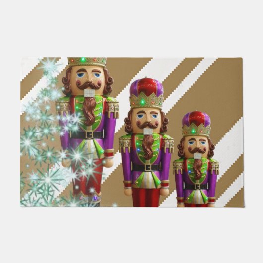 クリスマスドアマット、兵士 ドアマット (正面)