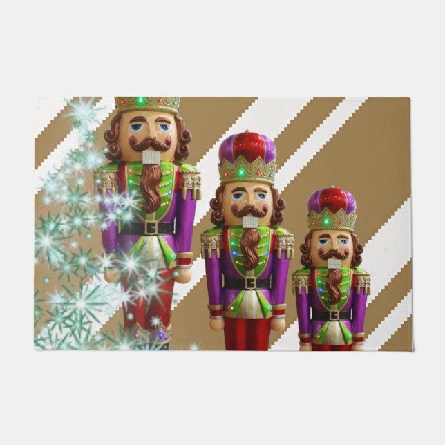 クリスマスドアマット、兵士 ドアマット (正面)