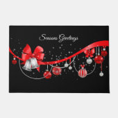 クリスマスドアマット、季節のごあいさつ ドアマット (正面)