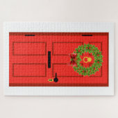 クリスマスドア ジグソーパズル (横)