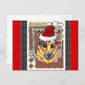 クリスマスドイツの牧羊者 シーズンポストカード (正面/裏面)