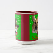 クリスマスドイツの羊飼いとトイのトイ ツートーンマグカップ (中央)