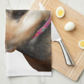 クリスマスドイツの羊飼い キッチンタオル (四つ折り)