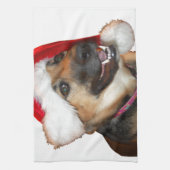 クリスマスドイツの羊飼い キッチンタオル (縦)