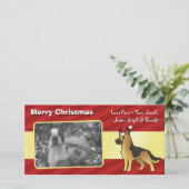 クリスマスドイツの羊飼い シーズンカード (スタンド正面)