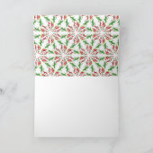 クリスマスドイツの羊飼い シーズンカード (内部)