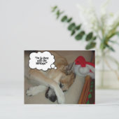 クリスマスドイツの羊飼い シーズンポストカード (スタンド正面)